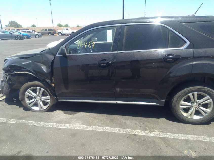 2013 CHEVROLET EQUINOX LS - 2GNALBEK9D6227354