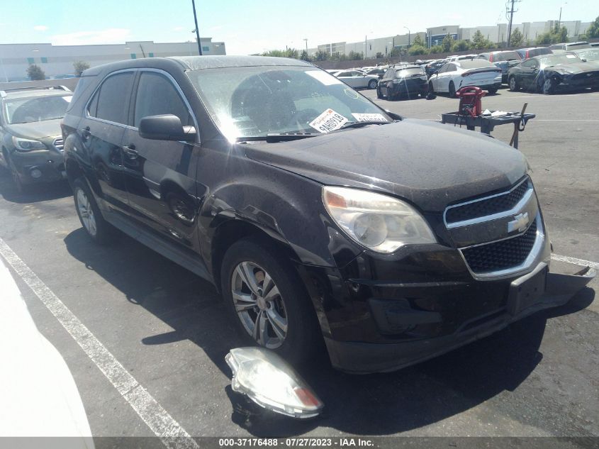 2013 CHEVROLET EQUINOX LS - 2GNALBEK9D6227354