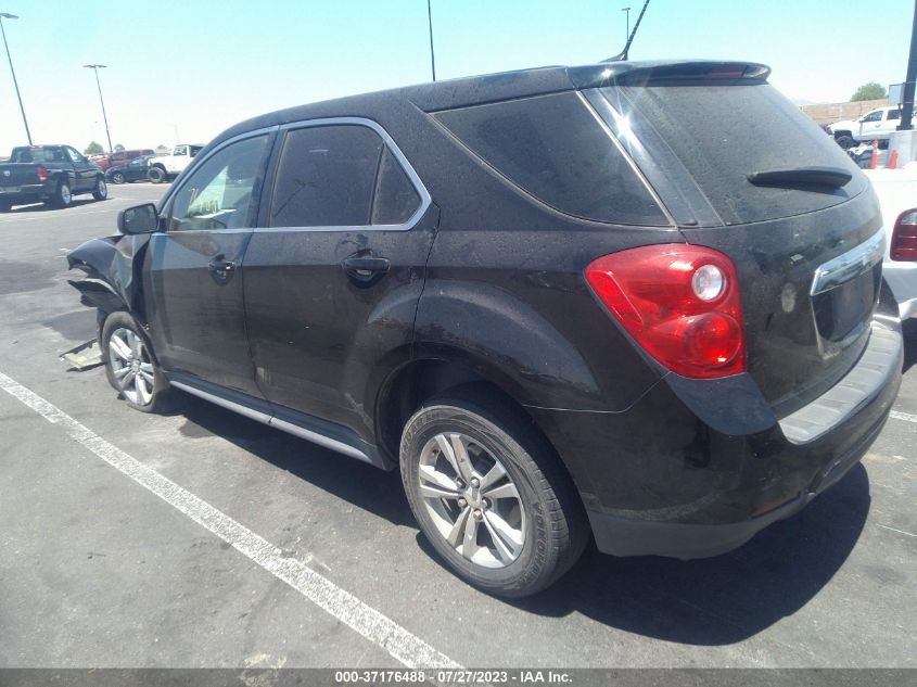 2013 CHEVROLET EQUINOX LS - 2GNALBEK9D6227354