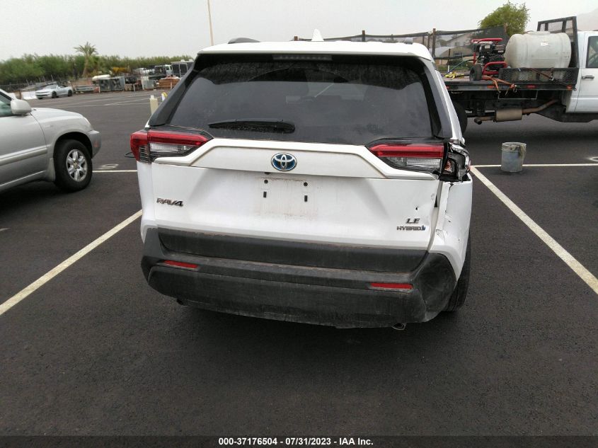 2022 TOYOTA RAV4 HYBRID LE - 4T3MWRFV3NU060526