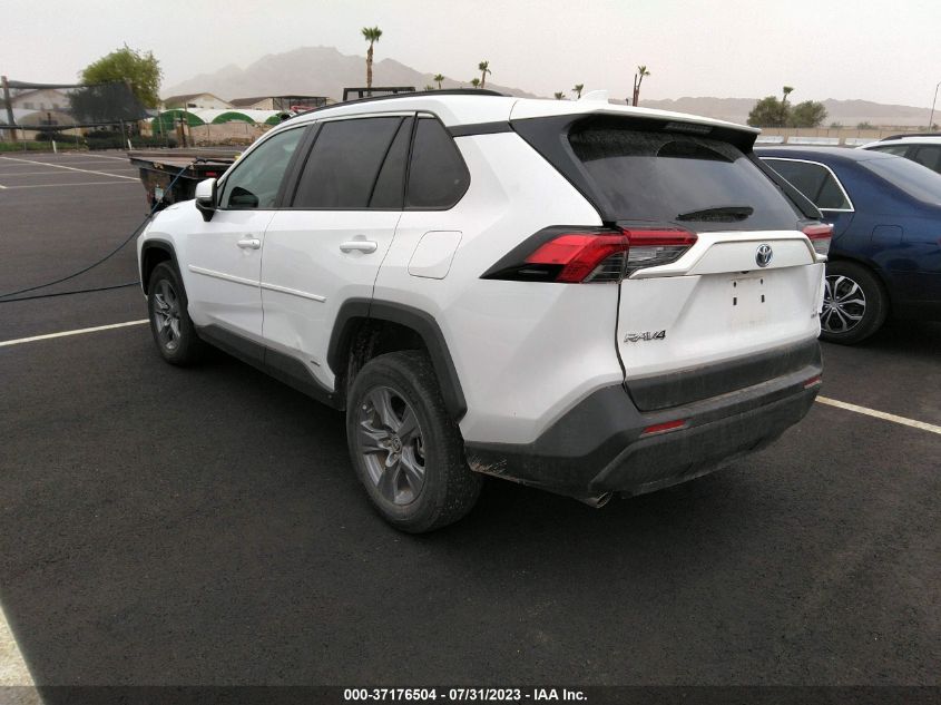 2022 TOYOTA RAV4 HYBRID LE - 4T3MWRFV3NU060526