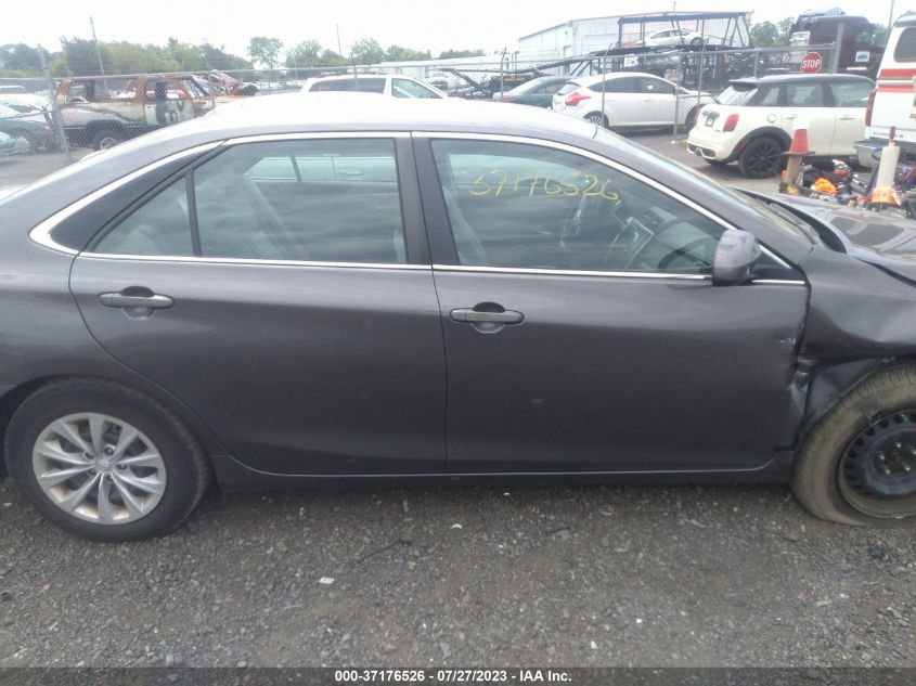 2016 TOYOTA CAMRY XLE/SE/LE/XSE - 4T4BF1FK9GR580939