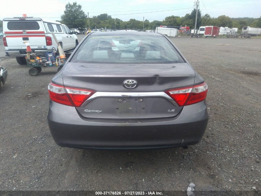 2016 TOYOTA CAMRY XLE/SE/LE/XSE - 4T4BF1FK9GR580939