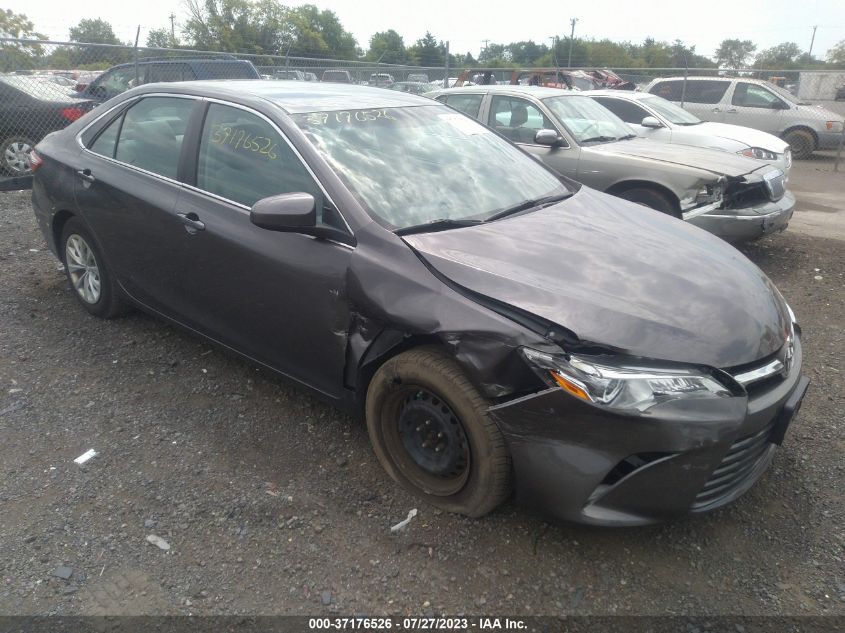 2016 TOYOTA CAMRY XLE/SE/LE/XSE - 4T4BF1FK9GR580939