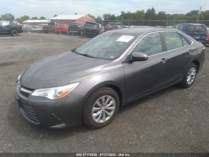 2016 TOYOTA CAMRY XLE/SE/LE/XSE - 4T4BF1FK9GR580939