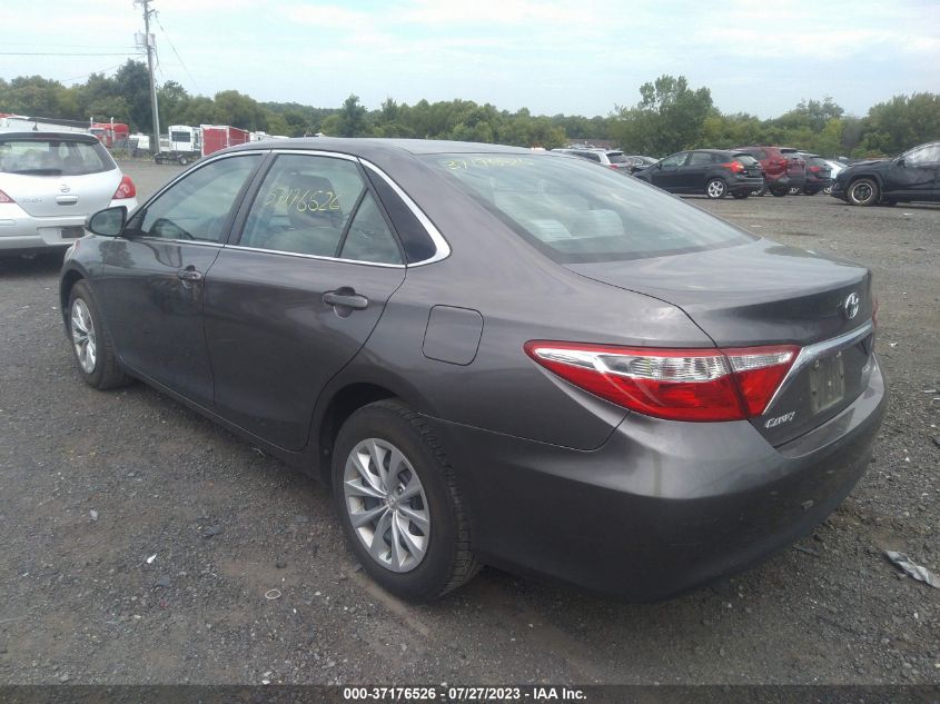 2016 TOYOTA CAMRY XLE/SE/LE/XSE - 4T4BF1FK9GR580939