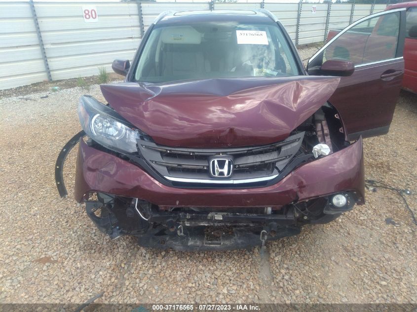 2013 HONDA CR-V EX-L - 5J6RM3H70DL002408