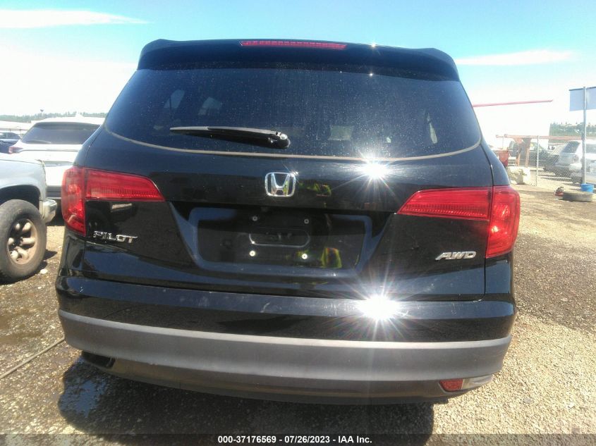 2018 HONDA PILOT EX-L - 5FNYF6H57JB072062