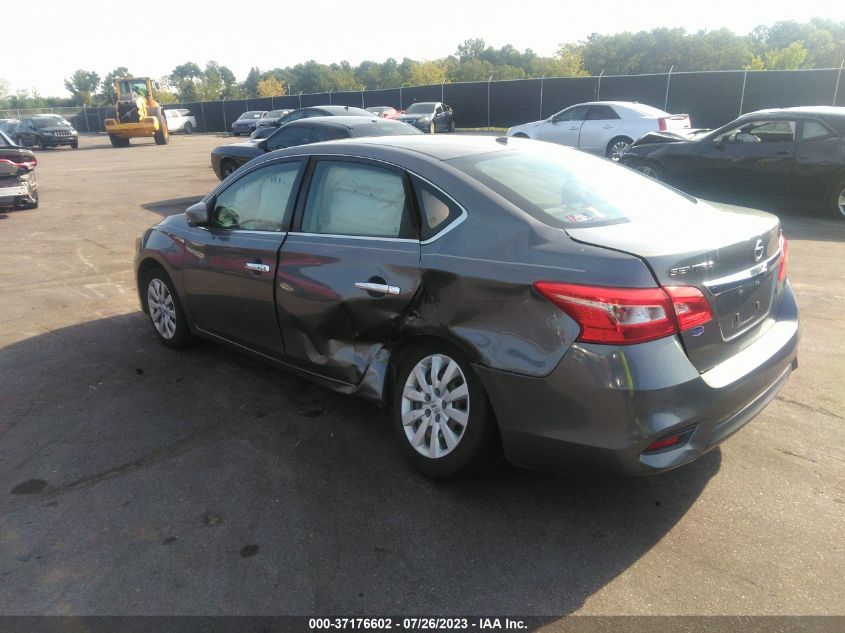 2016 NISSAN SENTRA SV - 3N1AB7AP7GY313827