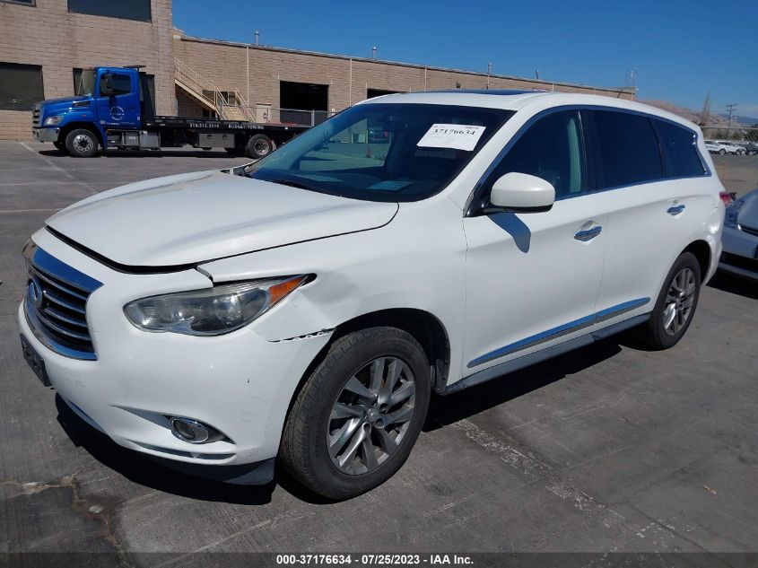 2013 INFINITI JX - 5N1AL0MM6DC328774