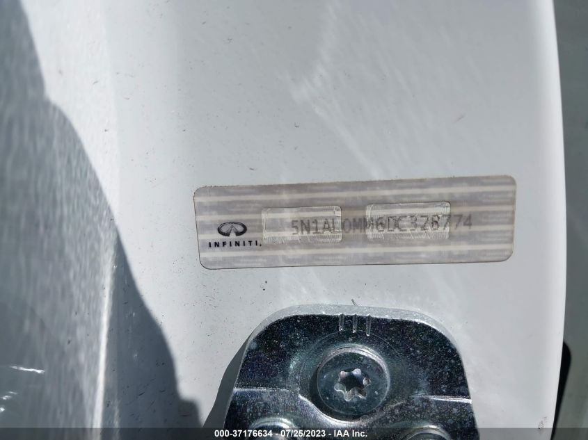 2013 INFINITI JX - 5N1AL0MM6DC328774