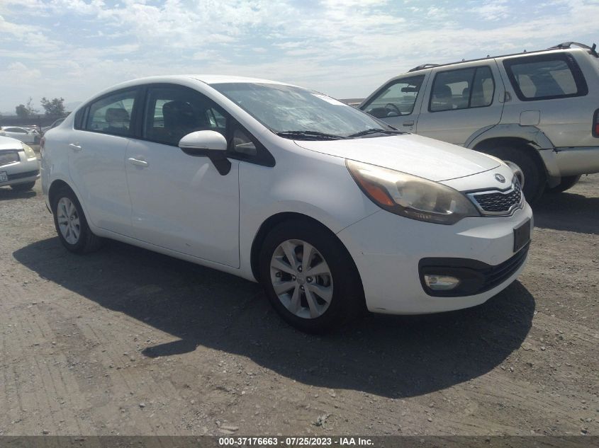 2014 KIA RIO EX - KNADN4A39E6402944