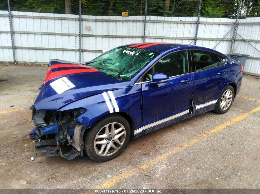 2016 FORD FUSION SE - 1FA6P0H79G5110667