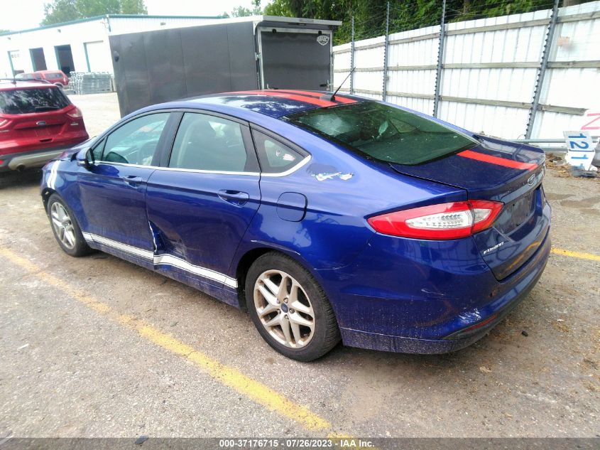 2016 FORD FUSION SE - 1FA6P0H79G5110667