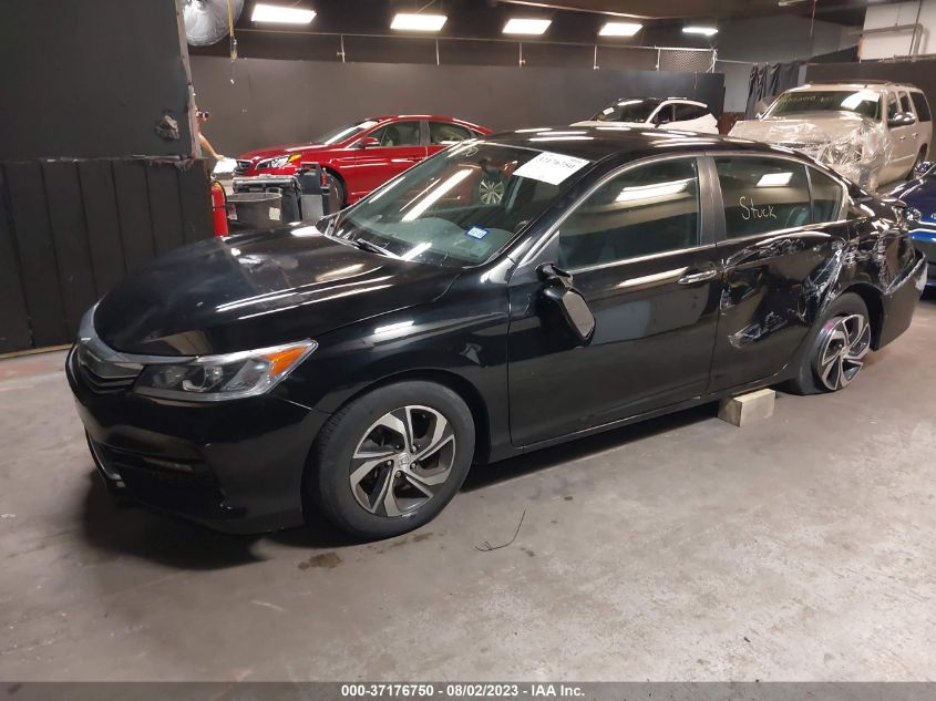 2017 HONDA ACCORD SEDAN LX - 1HGCR2F31HA123393