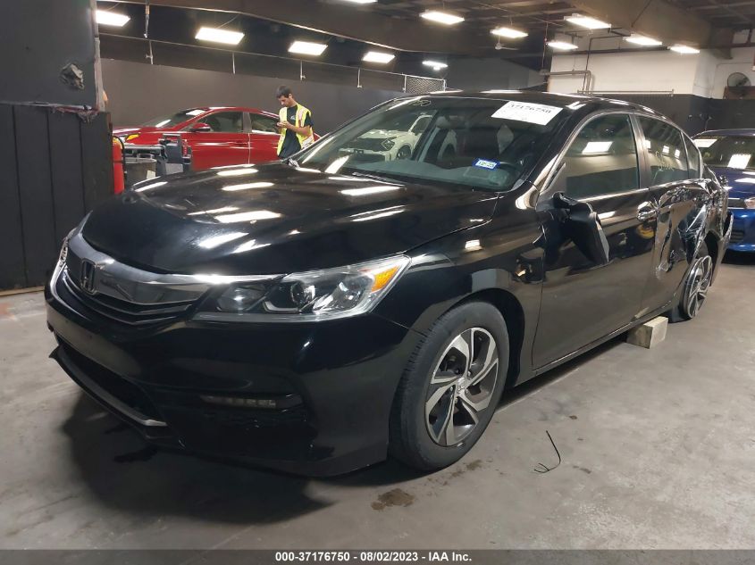 2017 HONDA ACCORD SEDAN LX - 1HGCR2F31HA123393