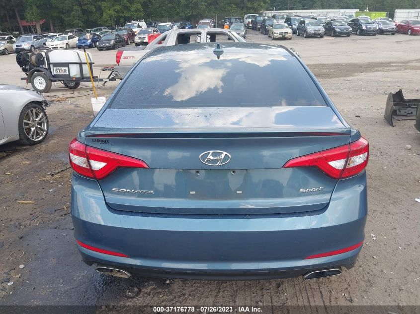 2015 HYUNDAI SONATA 2.4L SPORT - 5NPE34AF6FH141027