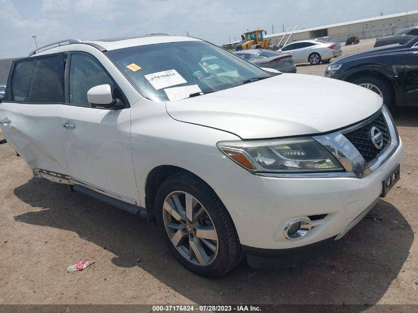 2013 NISSAN PATHFINDER PLATINUM - 5N1AR2MM0DC632872