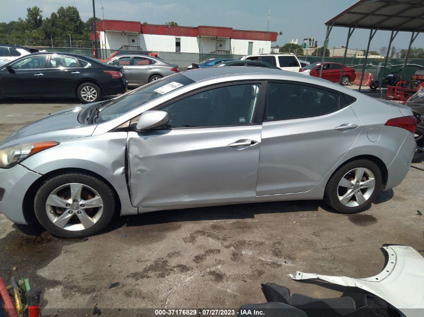 2013 HYUNDAI ELANTRA GLS PZEV - 5NPDH4AE6DH342010