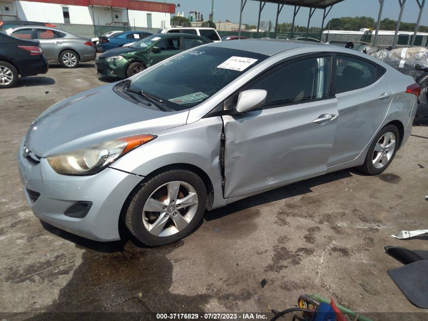 2013 HYUNDAI ELANTRA GLS PZEV - 5NPDH4AE6DH342010