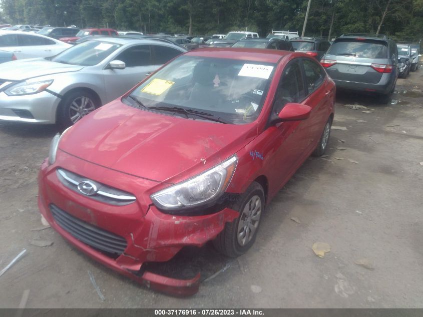 2016 HYUNDAI ACCENT SE - KMHCT4AE2GU007570