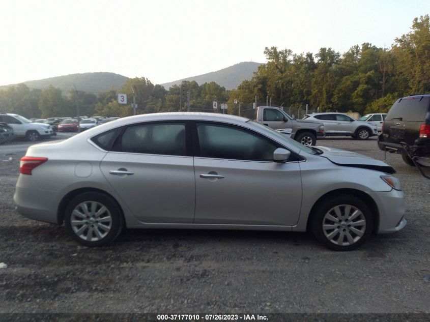 2016 NISSAN SENTRA SR/SL/S/SV/FE+ S - 3N1AB7AP9GY231582