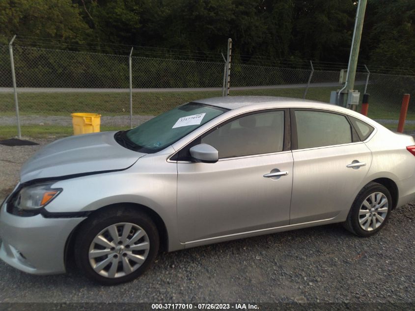 2016 NISSAN SENTRA SR/SL/S/SV/FE+ S - 3N1AB7AP9GY231582