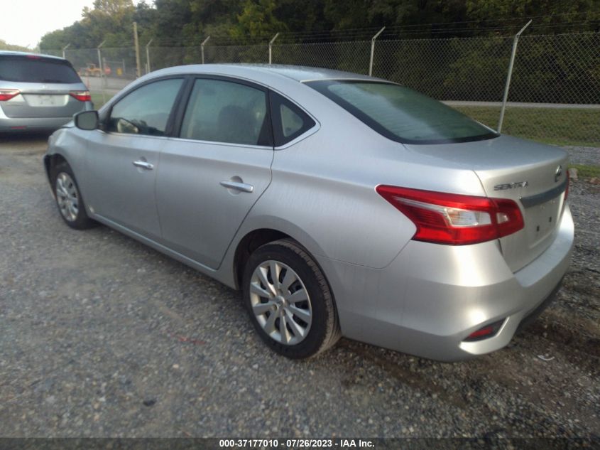 2016 NISSAN SENTRA SR/SL/S/SV/FE+ S - 3N1AB7AP9GY231582