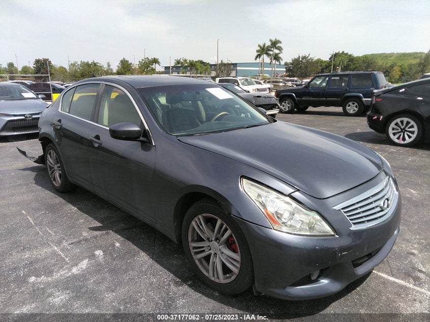2010 INFINITI G37 SEDAN VIN: JN1CV6AR3AM456845