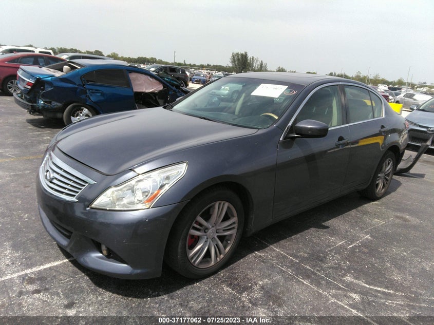 2010 INFINITI G37 SEDAN VIN: JN1CV6AR3AM456845