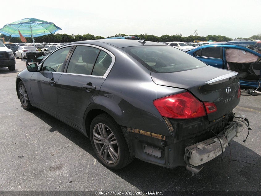 2010 INFINITI G37 SEDAN VIN: JN1CV6AR3AM456845
