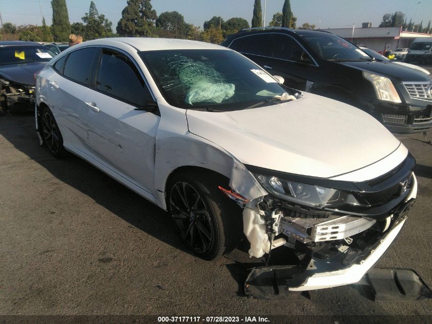 2021 HONDA CIVIC SEDAN SPORT - 19XFC2F82ME203107