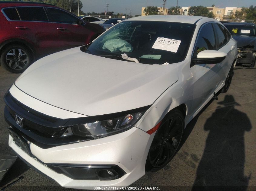2021 HONDA CIVIC SEDAN SPORT - 19XFC2F82ME203107