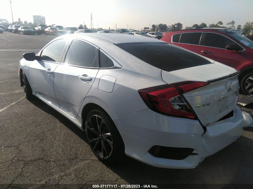 2021 HONDA CIVIC SEDAN SPORT - 19XFC2F82ME203107
