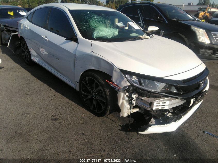2021 HONDA CIVIC SEDAN SPORT - 19XFC2F82ME203107