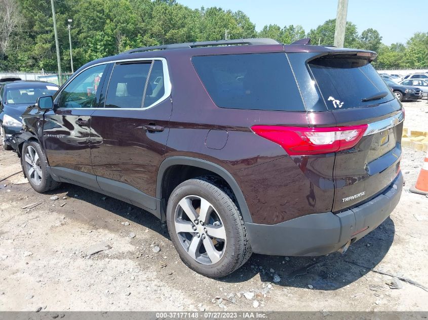 2021 CHEVROLET TRAVERSE LT LEATHER - 1GNERHKW7MJ220609