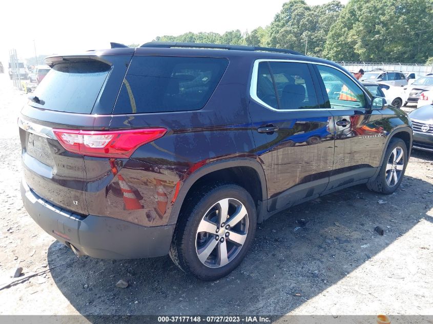 2021 CHEVROLET TRAVERSE LT LEATHER - 1GNERHKW7MJ220609