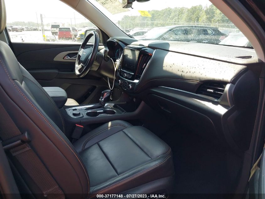 2021 CHEVROLET TRAVERSE LT LEATHER - 1GNERHKW7MJ220609