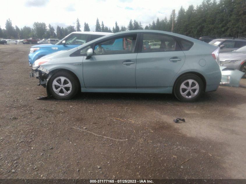 2015 TOYOTA PRIUS FOUR - JTDKN3DU1F1979782