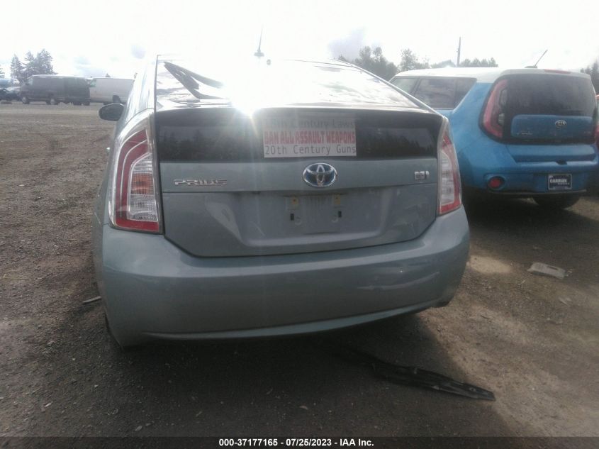 2015 TOYOTA PRIUS FOUR - JTDKN3DU1F1979782
