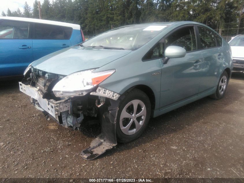 2015 TOYOTA PRIUS FOUR - JTDKN3DU1F1979782