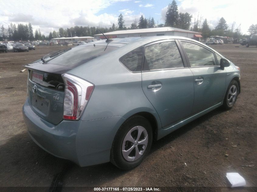 2015 TOYOTA PRIUS FOUR - JTDKN3DU1F1979782