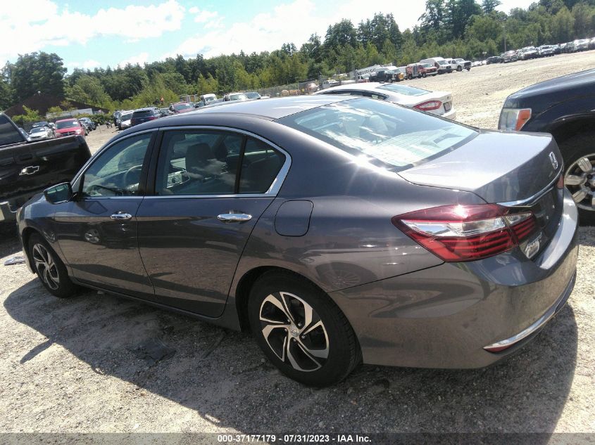2017 HONDA ACCORD SEDAN LX - 1HGCR2F33HA245804