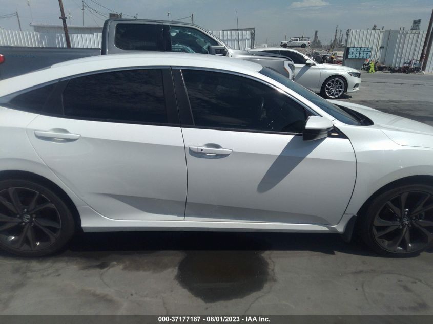 2019 HONDA CIVIC SEDAN SPORT - 19XFC2F81KE211874