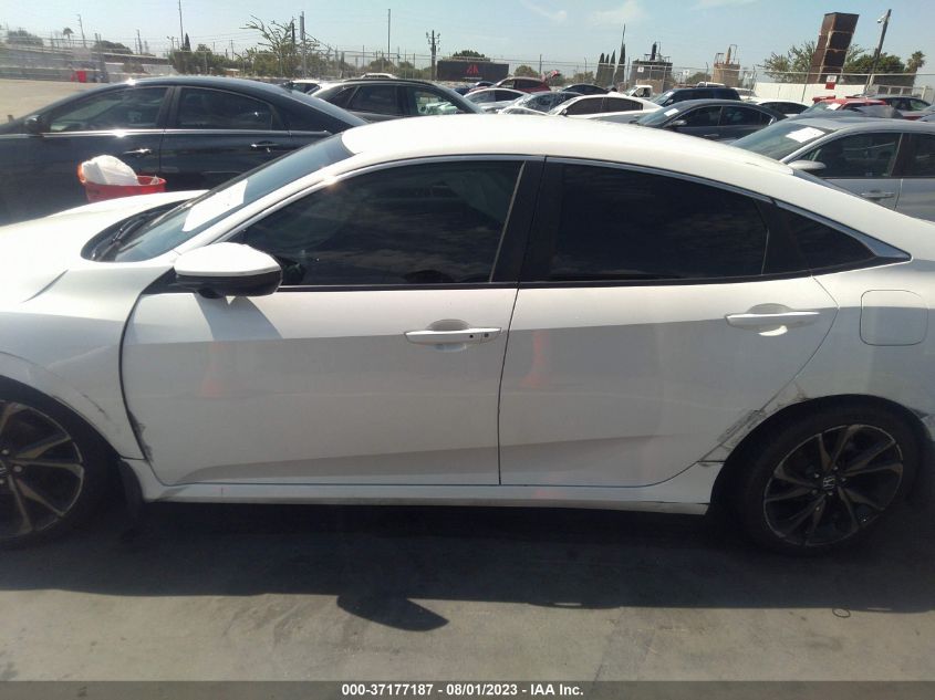 2019 HONDA CIVIC SEDAN SPORT - 19XFC2F81KE211874