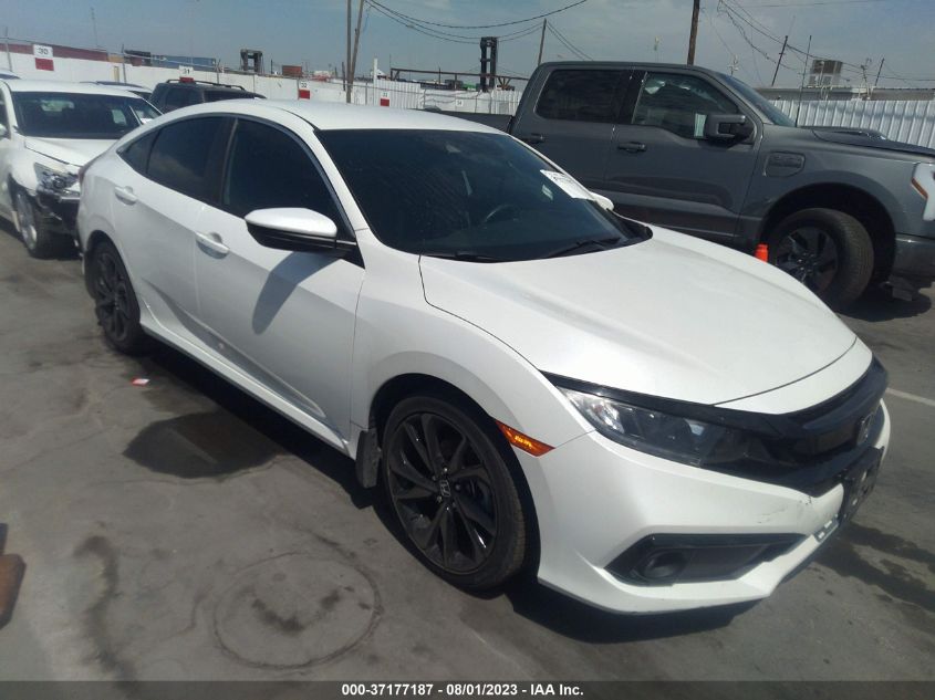 2019 HONDA CIVIC SEDAN SPORT - 19XFC2F81KE211874