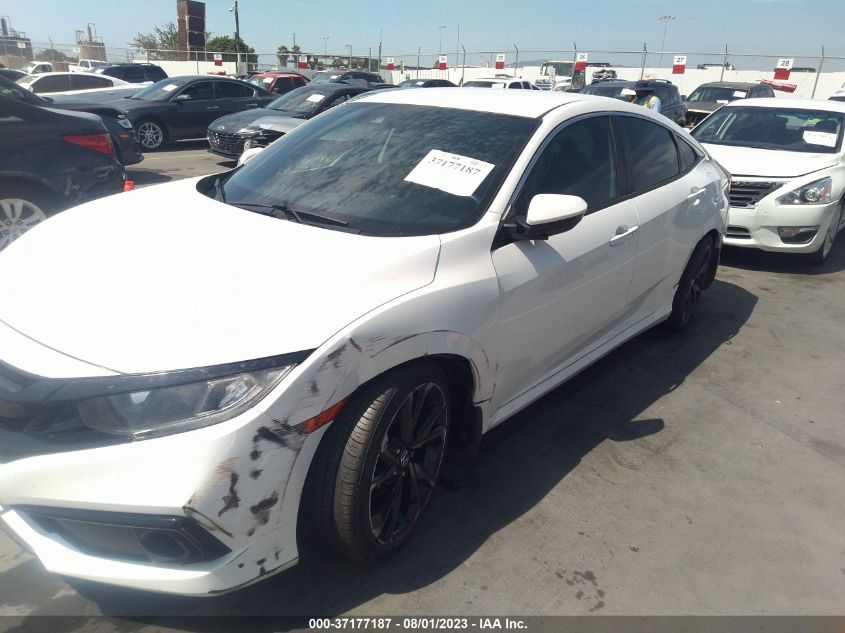 2019 HONDA CIVIC SEDAN SPORT - 19XFC2F81KE211874