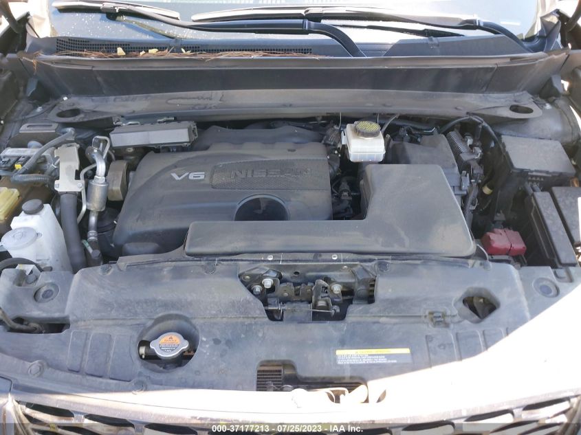 2019 NISSAN PATHFINDER SV - 5N1DR2MN7KC652460