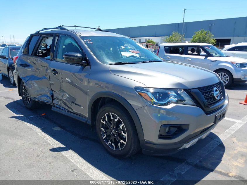 2019 NISSAN PATHFINDER SV - 5N1DR2MN7KC652460