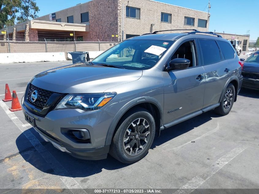 2019 NISSAN PATHFINDER SV - 5N1DR2MN7KC652460
